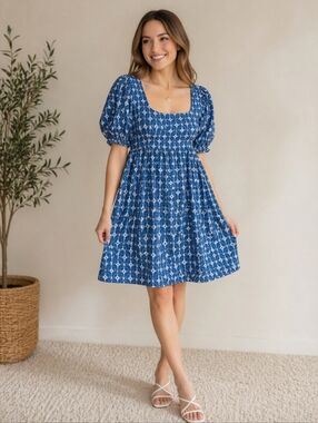 Rhode x Target Blue Dress - Vibrant Royal Blue